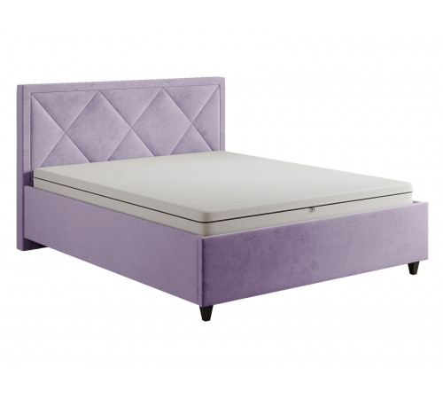 Кровать с подъемным механизмом Хлоя 140х200, изумрудный велюр