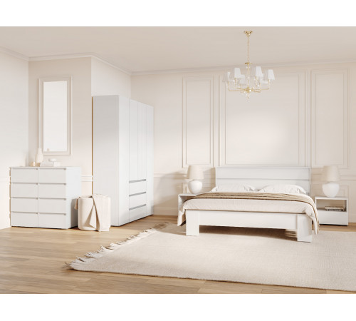 Кровать Хелен 140х200, белый