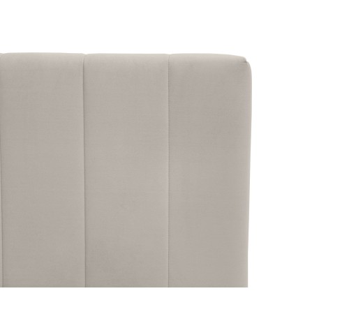 Кровать с подъемным механизмом Аметис 140х200, кремовый велюр