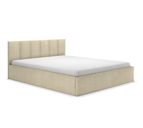 Кровать с подъемным механизмом Корсо 120х200, какао велюр + Матрас Optima S 20 double 120х200