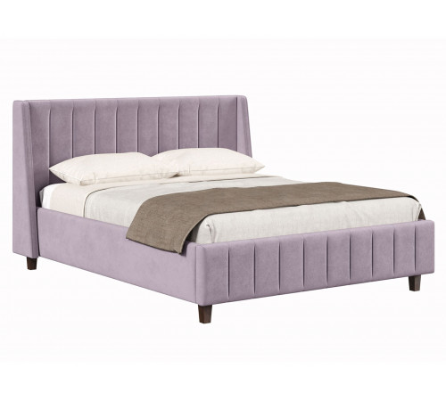 Кровать с подъемным механизмом Одри 160х200, лаванда велюр