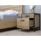 Кровать с подъемным механизмом Трувор 11.34 N 160х200, дуб гранж песочный/интра