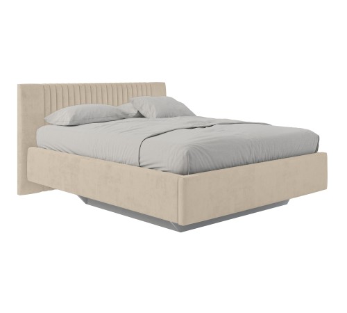 Кровать с подъемным механизмом Нейми 120х200, кремовый велюр