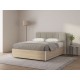 Кровать с подъемным механизмом Джулия 120х200, ясень анкор светлый/кремово-серый