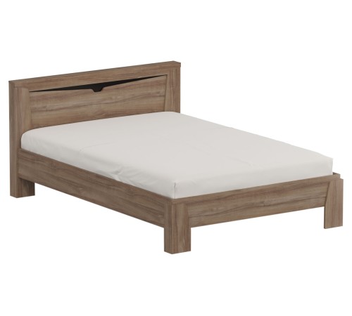 Кровать Соренто 120х200 см, дуб бонифаций