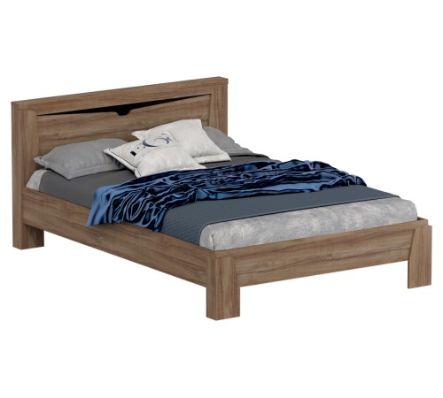 Кровать Соренто 120х200 см, дуб бонифаций