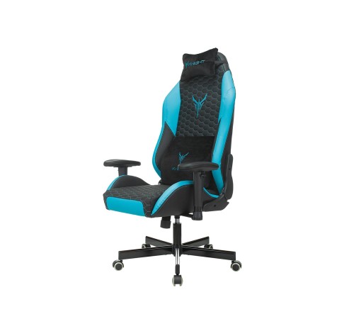 1717271 Игровое кресло KNIGHT NEON, черный/голубой