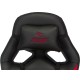 1485774 Кресло игровое ZOMBIE DRIVER RED, Черный, искусственная кожа / Красный, искусственная кожа