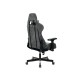 1382453 Кресло игровое Бюрократ VIKING 7 KNIGHT B FABRIC черный текстиль/эко.кожа крестовина металл