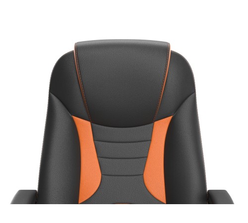 Игровое кресло Энигма 2, черно-оранжевый