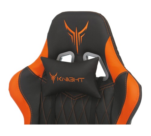 1628889 Игровое кресло KNIGHT ARMOR, черный / оранжевый