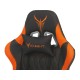1628889 Игровое кресло KNIGHT ARMOR, черный / оранжевый