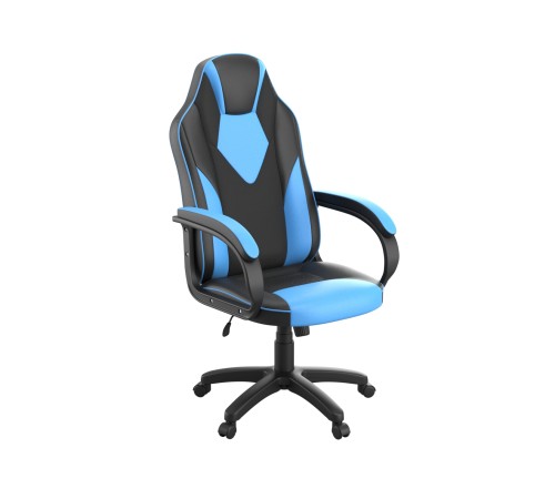 Игровое кресло Энигма 1, черно-голубой