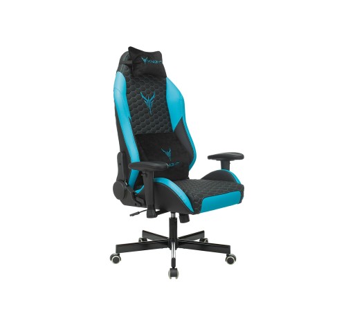 1717271 Игровое кресло KNIGHT NEON, черный/голубой