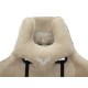 1372994 Кресло игровое Бюрократ VIKING KNIGHT LT21 FABRIC песочный крестовина металл