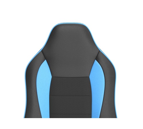 Игровое кресло Старк, черно-голубой