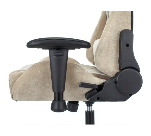 1372994 Кресло игровое Бюрократ VIKING KNIGHT LT21 FABRIC песочный крестовина металл