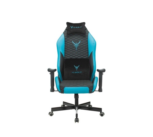 1717271 Игровое кресло KNIGHT NEON, черный/голубой
