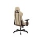 1382455 Кресло игровое Бюрократ VIKING 7 KNIGHT BR FABRIC коричневый текстиль/эко.кожа крестовина металл
