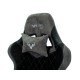 1382453 Кресло игровое Бюрократ VIKING 7 KNIGHT B FABRIC черный текстиль/эко.кожа крестовина металл