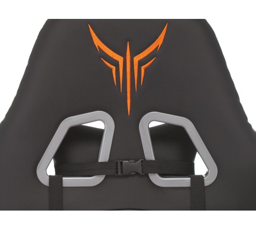 1628889 Игровое кресло KNIGHT ARMOR, черный / оранжевый