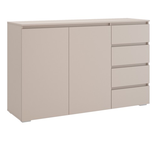 Комод Элли КМ 06 (4 фасада справа), кашемир