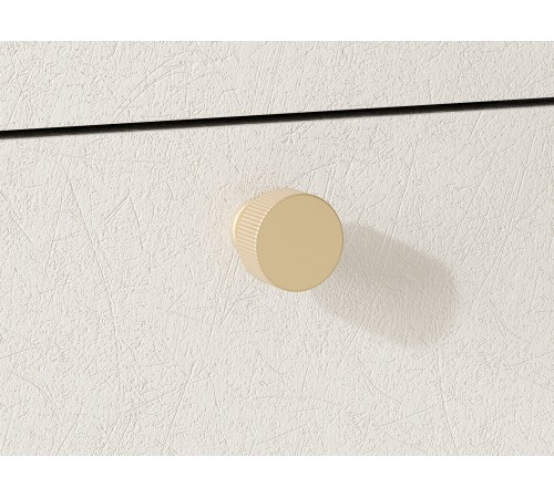 Комод Ванесса 2 дв 4 ящ, белый/золото