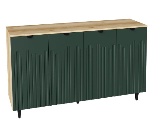 Комод Лиам, олива софт/дуб делано