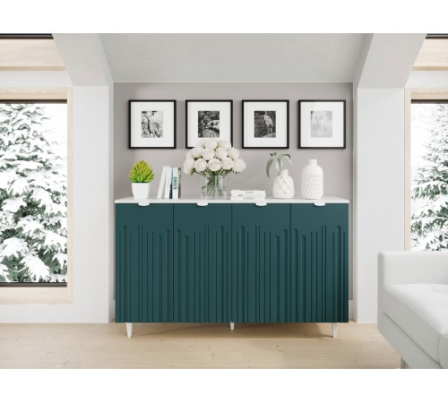 Комод Лиам, бриз софт/белый жемчуг