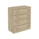 Комод Мерлен 700 4 ящ, дуб сонома