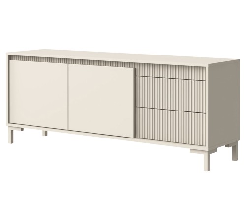 Комод Свейн 2 ящ, кашемир серый