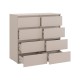 Комод Элли КМ 04 8 ящ, кашемир