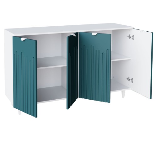 Комод Лиам, бриз софт/белый жемчуг