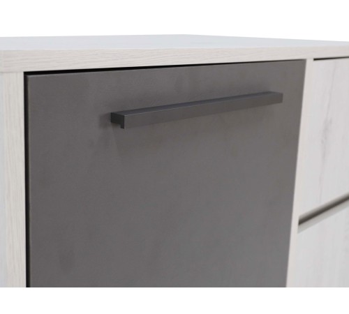 Комод Нильс, дуб эльза/темно-серый лофт