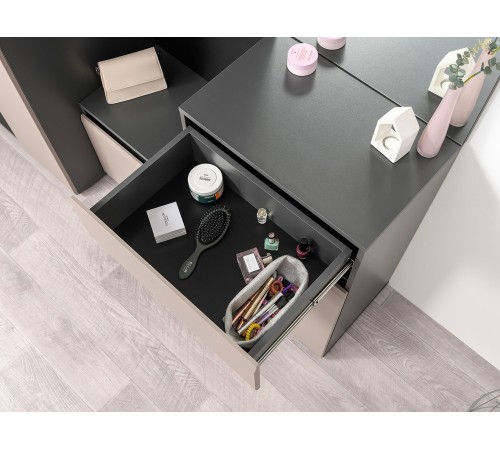 Комод Сидней 16.231.02, антрацит/веллюто капучино