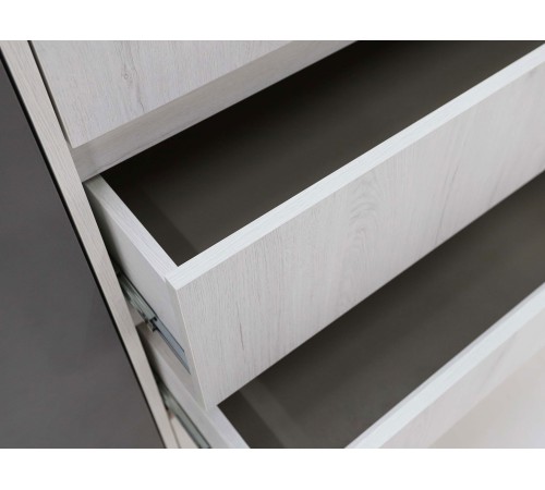 Комод Нильс, дуб эльза/темно-серый лофт