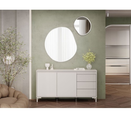 Комод Свейн 3 ящ, кашемир серый