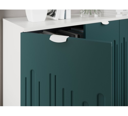 Комод Лиам, бриз софт/белый жемчуг