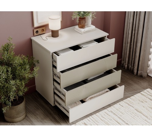 Комод Атлантис, кашемир/флан матовая