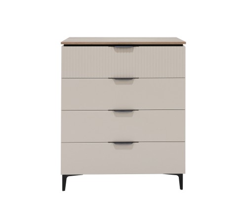 Комод Джулия, сатин/дуб каньон/лайн сафари