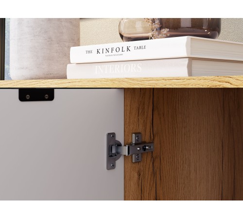 Комод Лиам, олива софт/дуб делано