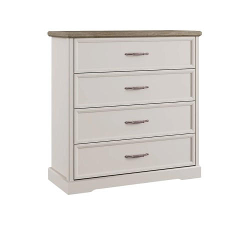 Комод Тоскана Нью 4 ящ, персидский жемчуг/дуб каньон