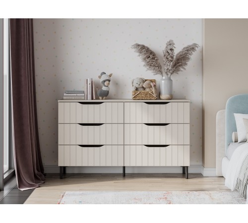 Комод 6 ящ Памир, меланж