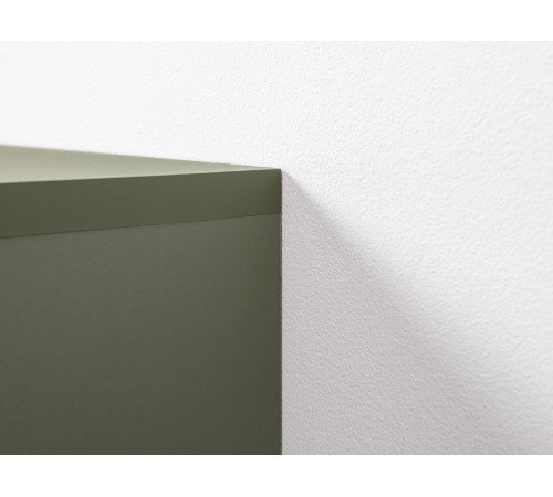 Комод Марион 16.256, дымчатый Зеленый/олива шагрень/Белый шагрень