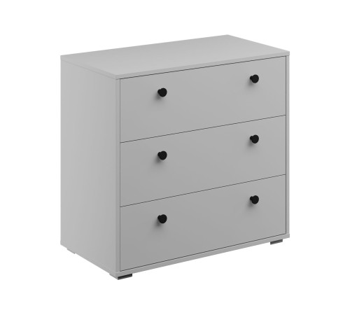 Комод Отис 3 ящ без надстройки, белый