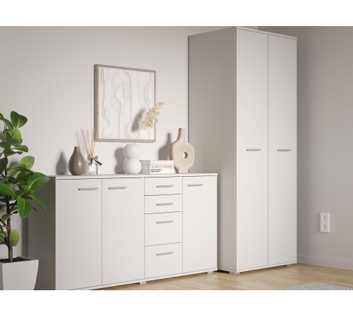 Комод Рио 4 ящ, белый