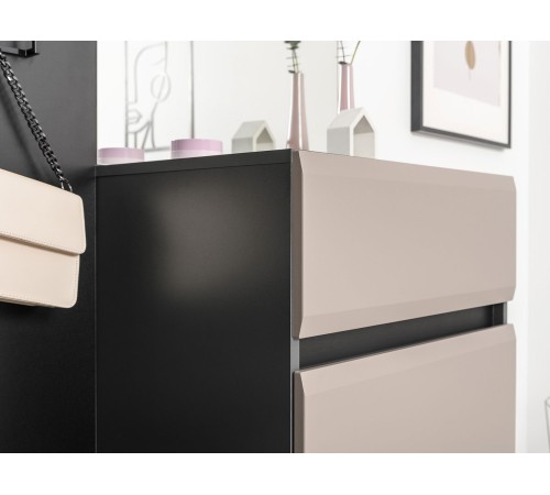 Комод Сидней 16.231.02, антрацит/веллюто капучино