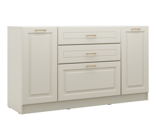 Комод Лорето 3 ящ 2 дв, слоновая кость