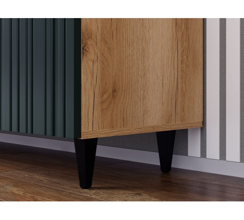 Комод Лиам, олива софт/дуб делано