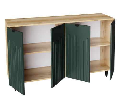 Комод Лиам, олива софт/дуб делано